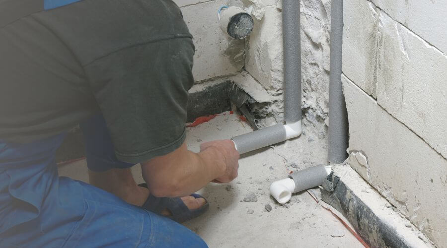 Expert burst pipe repair services in Melrose, MT